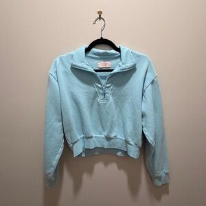 Victoria’s Secret crop quarter zip
